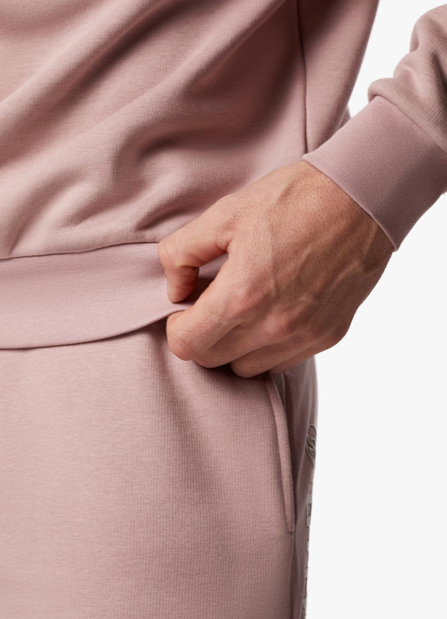 Gym King Aventus Drop Shoulder Crew - Dusky Pink 11 Gym King Aventus Drop Shoulder Crew - Dusky Pink - Image 9