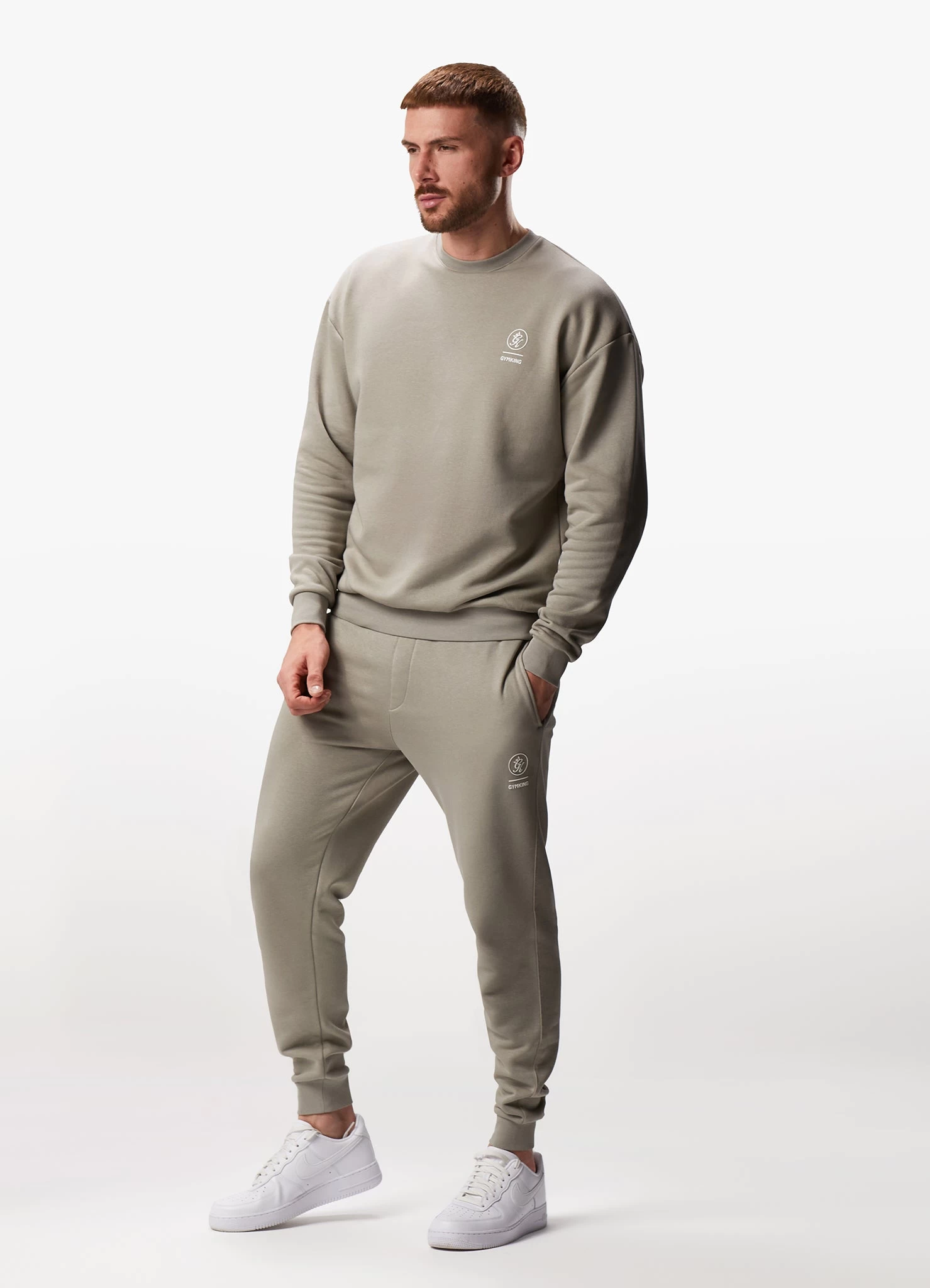 Gym King Aventus Jogger - Taupe 9 Gym King Aventus Jogger - Taupe - Image 7
