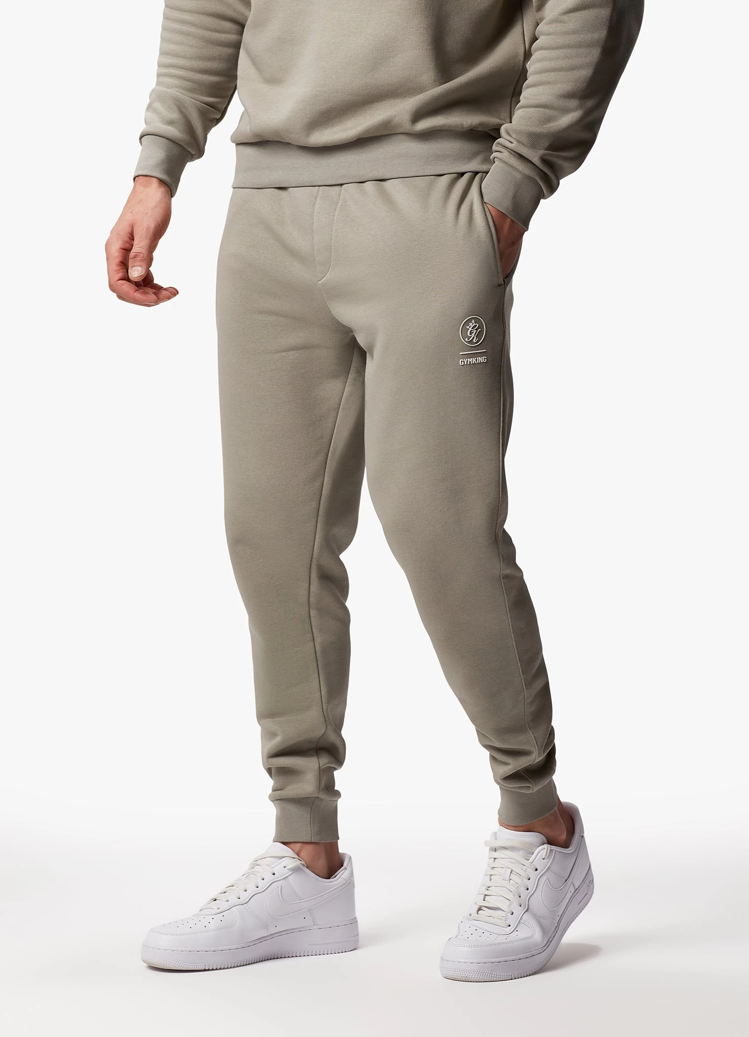 Gym King Aventus Jogger - Taupe 3 Gym King Aventus Jogger - Taupe