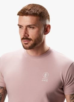 Gym King Aventus Tee - Dusky Pink -Fit Wear Shop AVENTUSTEE SHORT DUSKYPINKSST A2CT3SHR A2CT6 24