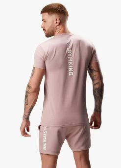 Gym King Aventus Tee - Dusky Pink -Fit Wear Shop AVENTUSTEE SHORT DUSKYPINKSST A2CT3SHR A2CT6 27 8798f091 1c8e 4fd2 a066 71680109e4ae