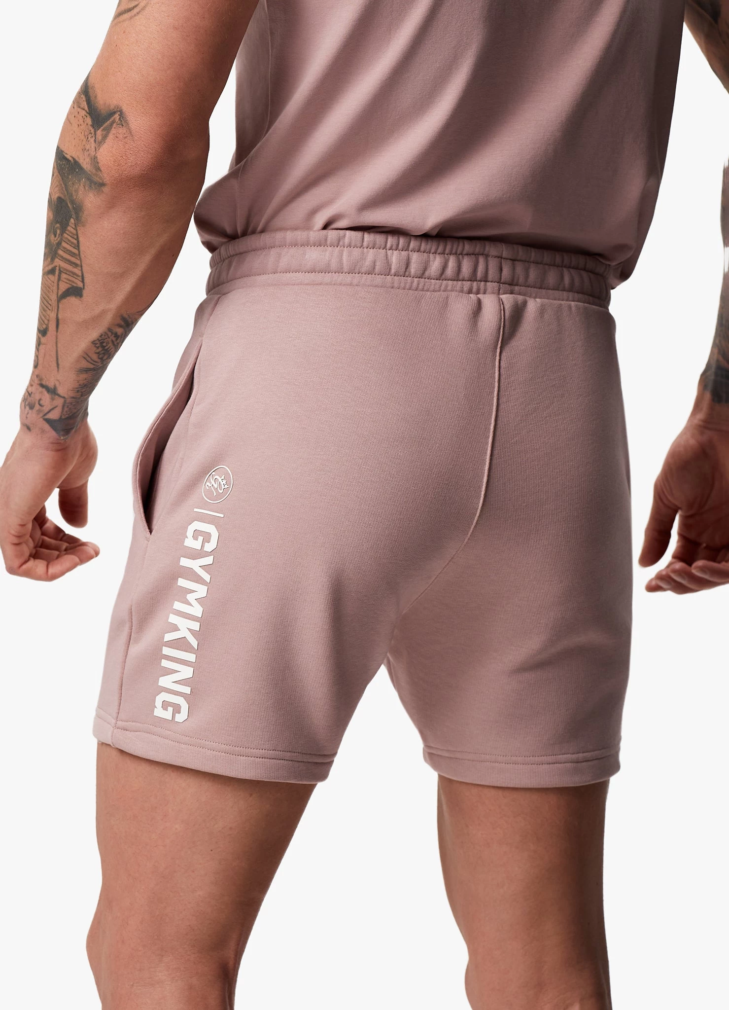 Gym King Aventus Short - Dusky Pink 15 Gym King Aventus Short - Dusky Pink - Image 13