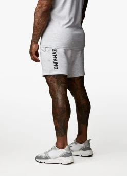 Gym King Aventus Short - Snow Marl -Fit Wear Shop AVENTUSTEE SHORT SNOWMARLSST A2BLJSHR A2BLT 26