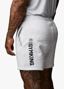 Gym King Aventus Short - Snow Marl -Fit Wear Shop AVENTUSTEE SHORT SNOWMARLSST A2BLJSHR A2BLT 35