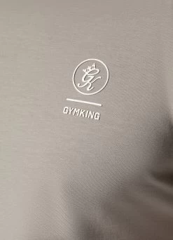 Gym King Aventus Tee - Taupe -Fit Wear Shop AVENTUSTEE SHORT TAUPESST B2CY4SHR B2CY6 90