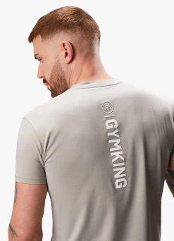 Gym King Aventus Tee - Taupe -Fit Wear Shop AVENTUSTEE SHORT TAUPESST B2CY4SHR B2CY6 92