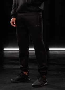 Gym King Established Jogger - Black/Gold -Fit Wear Shop BF23MENSCAMP13370copy