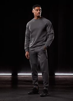 Gym King Premium Taped Jogger - Grey -Fit Wear Shop BF23MENSCAMP13491copy 79c68904 90e6 41fb 9f28 f25cd191df7b