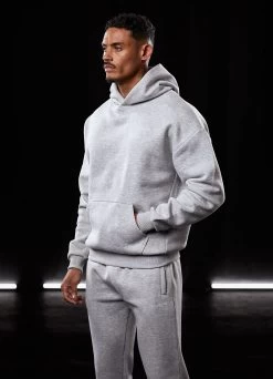 Gym King Established Tracksuit - Light Grey Marl -Fit Wear Shop BF23MENSCAMP13568copy 510410ec 25c4 4173 8830 23e963c747d3