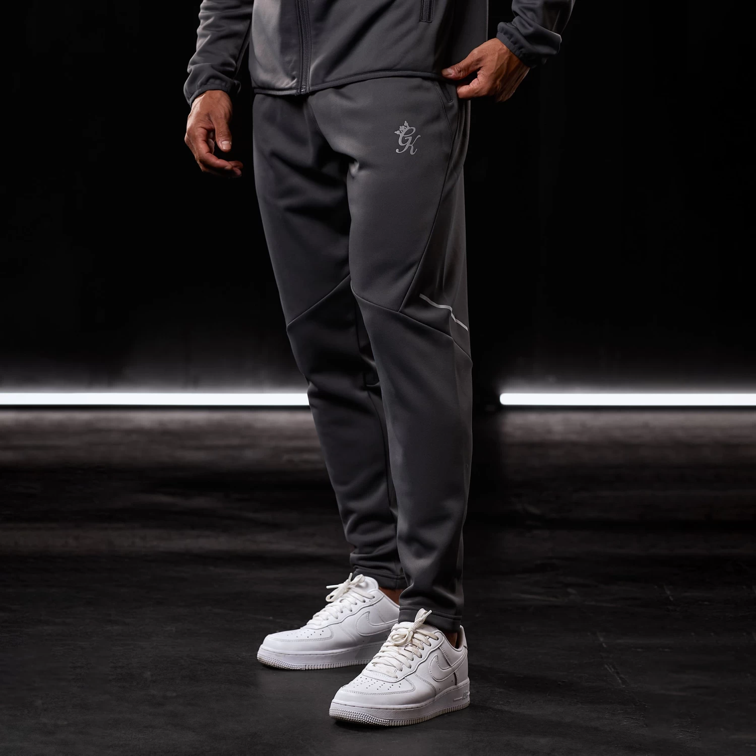 Gym King Reflect Poly Jogger - Graphite 4 Gym King Reflect Poly Jogger - Graphite - Image 2