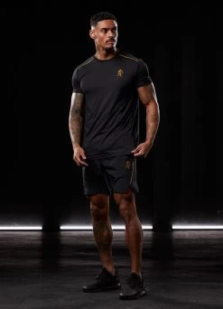 Gym King Flex Tee - Black/Gold 26 Gym King Flex Tee - Black/Gold -Fit Wear Shop BF23MENSCAMP13954copy 2