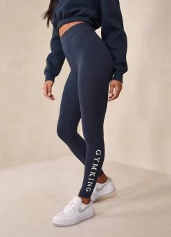 Gym King Established Jersey Legging - Deep Blue 25 Gym King Established Jersey Legging - Deep Blue -Fit Wear Shop BFCAMPLADIES2311430