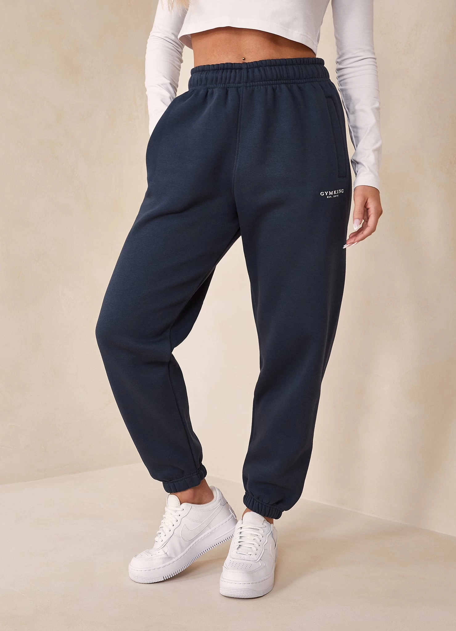 Gym King Established Relaxed Jogger - Deep Blue 8 Gym King Established Relaxed Jogger - Deep Blue - Image 6