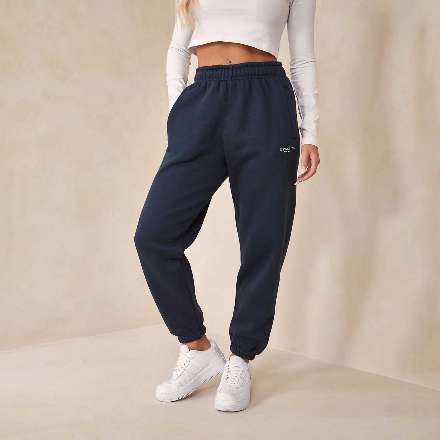 Gym King Established Relaxed Jogger - Deep Blue 4 Gym King Established Relaxed Jogger - Deep Blue - Image 2