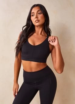 Gym King Incline Bra - Black -Fit Wear Shop BFCAMPLADIES2312029copy