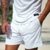 Gym King Brooklyn Mesh Short - White -Fit Wear Shop BM166