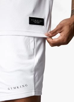 Gym King Brooklyn Mesh Vest - White 24 Gym King Brooklyn Mesh Vest - White -Fit Wear Shop BROOKLYNMESHVEST SHORT WHITEVST A29THSHR A29TK 103 2e0e9d85 97af 4a0d 89be 46669fbc3d89