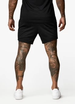 Gym King Brooklyn Mesh Short - Black 24 Gym King Brooklyn Mesh Short - Black -Fit Wear Shop BROOKLYNMESH SHORT BLACKVST A29TFSHR A29TJ 111