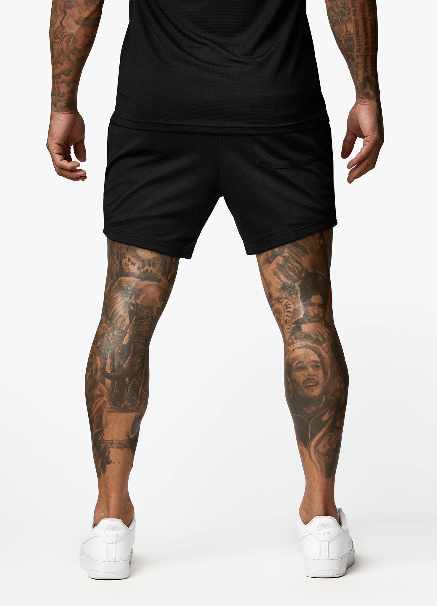 Gym King Brooklyn Mesh Short - Black 13 Gym King Brooklyn Mesh Short - Black - Image 11