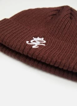 Accessories Gym King Colt Beanie - Chocolate -Fit Wear Shop COLTBEANIE BROWN 68