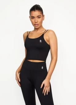 Gym King 365 Long Line Tank - Black -Fit Wear Shop CORE3 6 5LONGLINETANK LEGGINGWBT A267FWLG A267R 336