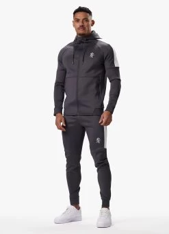 Gym King Core Plus Poly FZ Hood - Graphite 21 Gym King Core Plus Poly FZ Hood - Graphite -Fit Wear Shop COREPLUSPOLYFZHOOD JOGGER GRAPHITETST B2CRPTSB B2CRS 180