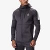 Gym King Core Plus Poly FZ Hood - Graphite -Fit Wear Shop COREPLUSPOLYFZHOOD JOGGER GRAPHITETST B2CRPTSB B2CRS 181
