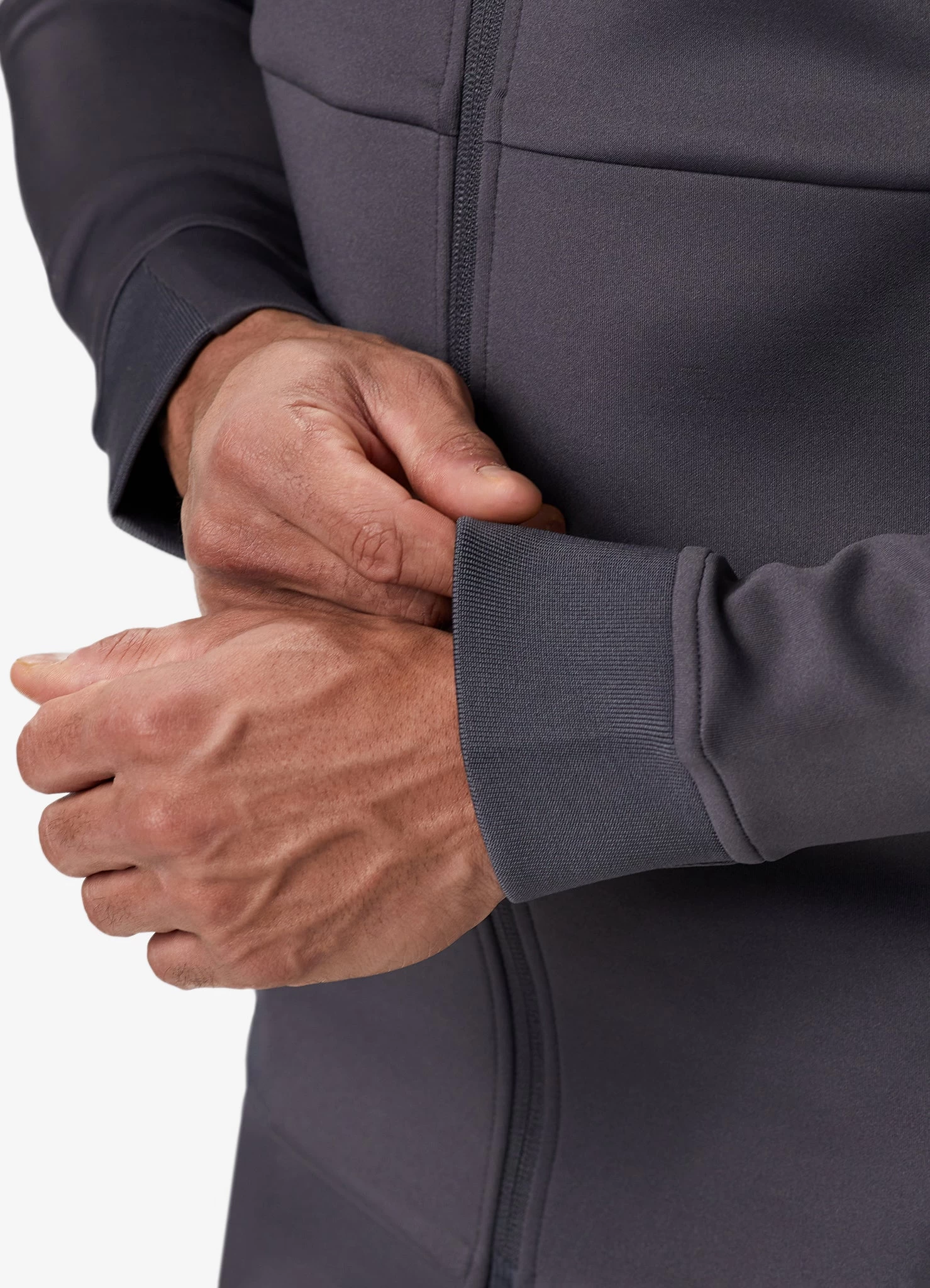 Gym King Core Plus Poly FZ Hood - Graphite 11 Gym King Core Plus Poly FZ Hood - Graphite - Image 9