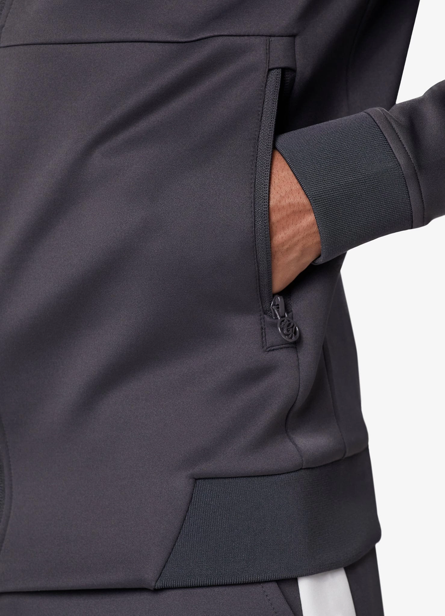 Gym King Core Plus Poly FZ Hood - Graphite 8 Gym King Core Plus Poly FZ Hood - Graphite - Image 6