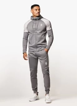 Gym King Core Plus Poly Tracksuit - Grey