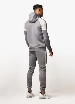 Gym King Core Plus Poly Tracksuit - Grey -Fit Wear Shop COREPLUSPOLYFZHOOD JOGGER GREYTST A2BUSTSB A2BUT 50 ebaacde8 8892 4752 9b8f c095b63e0a77
