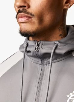 Gym King Core Plus Poly Tracksuit - Grey -Fit Wear Shop COREPLUSPOLYFZHOOD JOGGER GREYTST A2BUSTSB A2BUT 57