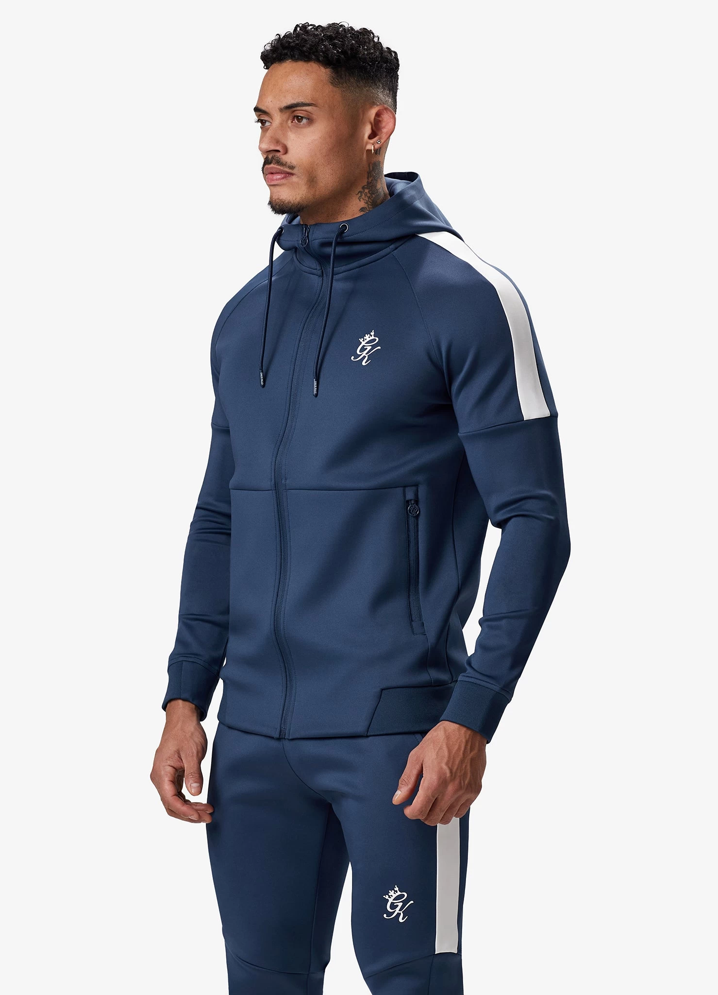 Gym King Core Plus Poly Tracksuit - Moonlight Blue 6 Gym King Core Plus Poly Tracksuit - Moonlight Blue - Image 4