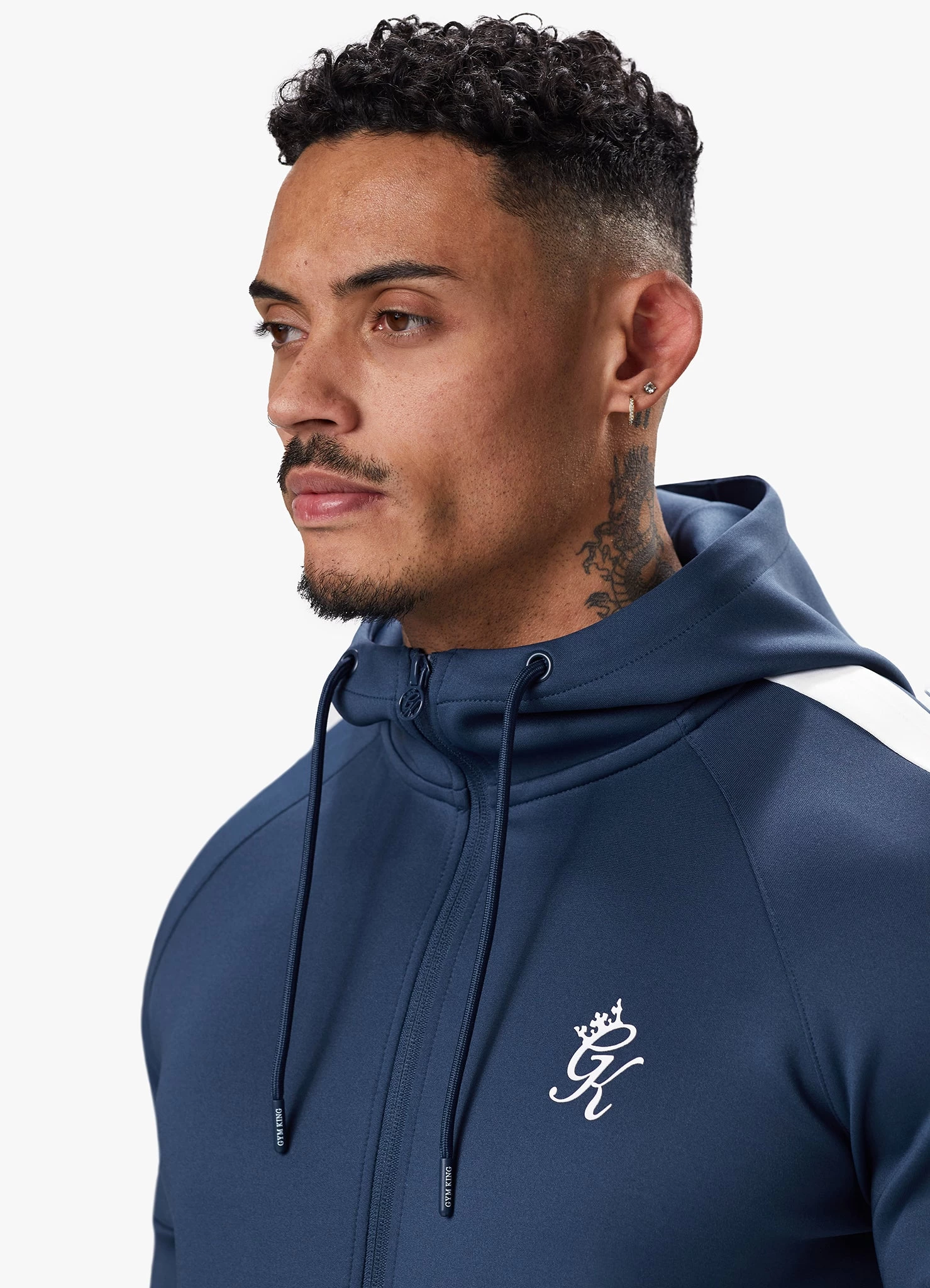 Gym King Core Plus Poly Tracksuit - Moonlight Blue 5 Gym King Core Plus Poly Tracksuit - Moonlight Blue - Image 3