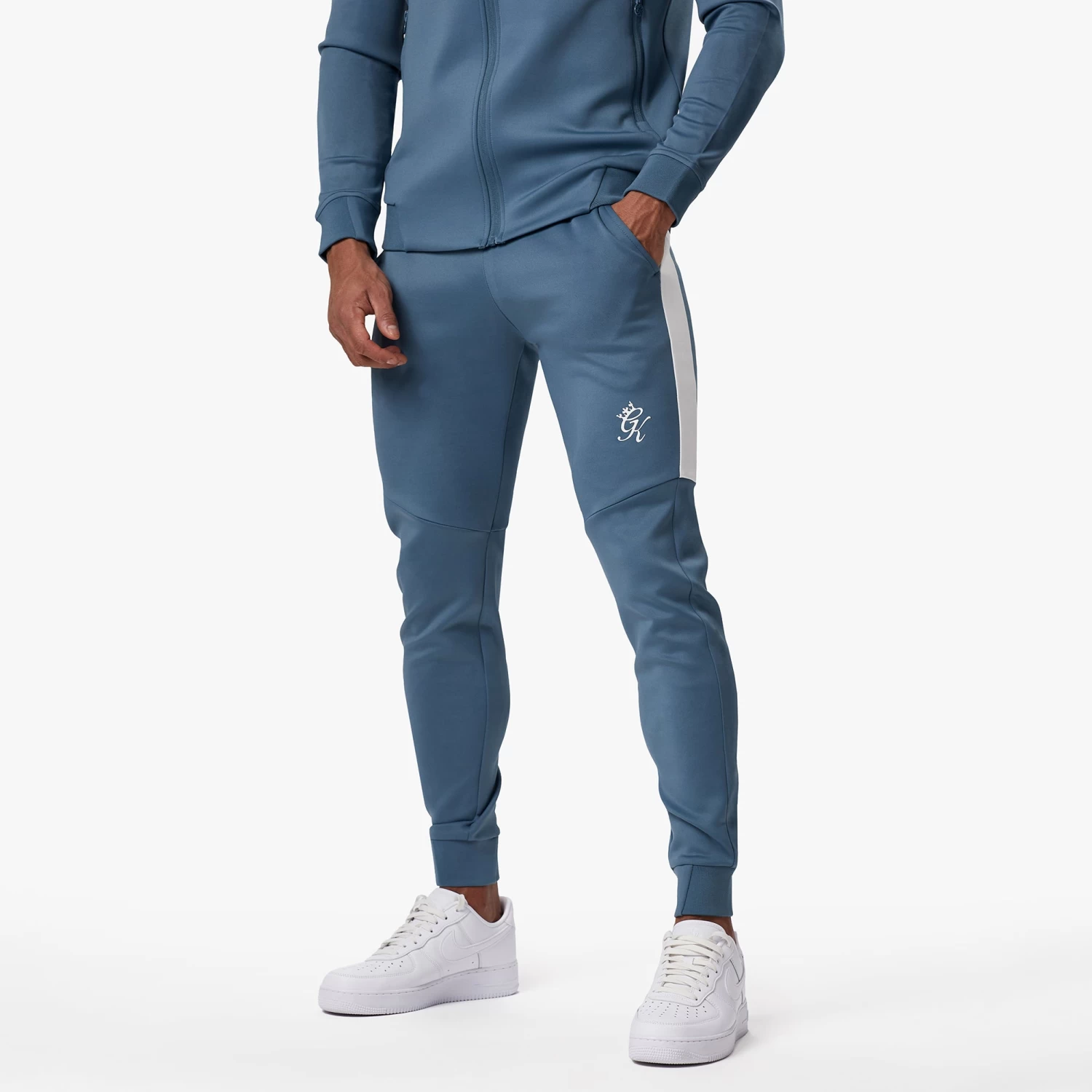 Gym King Core Plus Poly Jogger - Smoke Blue 4 Gym King Core Plus Poly Jogger - Smoke Blue - Image 2