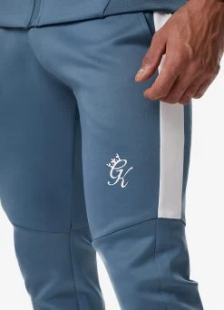 Gym King Core Plus Poly Jogger - Smoke Blue 17 Gym King Core Plus Poly Jogger - Smoke Blue -Fit Wear Shop COREPLUSPOLYFZHOOD JOGGER STONEBLUETST A2CJETSB A2CJL 368