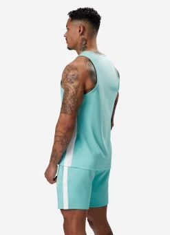 Gym King Core Plus Poly Vest - Aqua Blue -Fit Wear Shop COREPLUSPOLYVEST AQUABLUEVST B2D1K 340