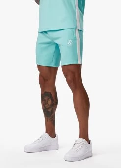 Gym King Core Plus Poly Short - Aqua Blue -Fit Wear Shop COREPLUSPOLYVEST AQUABLUEVST B2D1K 341