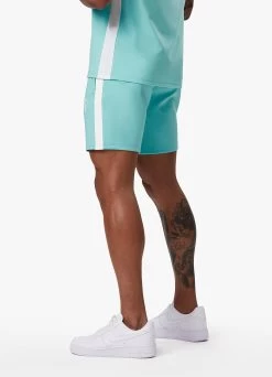 Gym King Core Plus Poly Short - Aqua Blue -Fit Wear Shop COREPLUSPOLYVEST AQUABLUEVST B2D1K 342