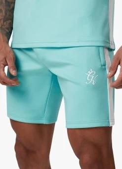 Gym King Core Plus Poly Short - Aqua Blue -Fit Wear Shop COREPLUSPOLYVEST AQUABLUEVST B2D1K 345