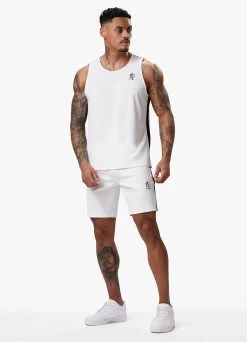 Gym King Core Plus Poly Vest - White 18 Gym King Core Plus Poly Vest - White -Fit Wear Shop COREPLUSPOLYVEST WHITEVST B2D1G 281