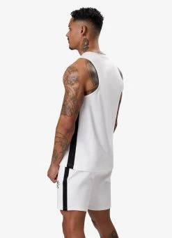 Gym King Core Plus Poly Vest - White 15 Gym King Core Plus Poly Vest - White -Fit Wear Shop COREPLUSPOLYVEST WHITEVST B2D1G 283