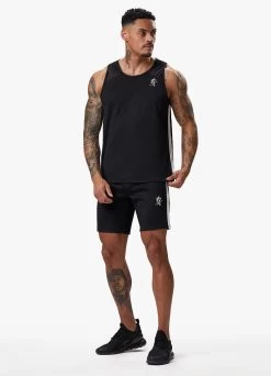 Gym King Core Plus Poly Vest - Black -Fit Wear Shop COREPLUSPOLYVEST SHORT BLACKVST A2CK1SHR C21N2 01