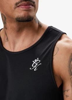 Gym King Core Plus Poly Vest - Black -Fit Wear Shop COREPLUSPOLYVEST SHORT BLACKVST A2CK1SHR C21N2 06