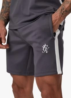 Gym King Core Plus Poly Short - Graphite -Fit Wear Shop COREPLUSPOLYVEST SHORT GRAPHITEVST A2CK2SHR B2CRZ 210