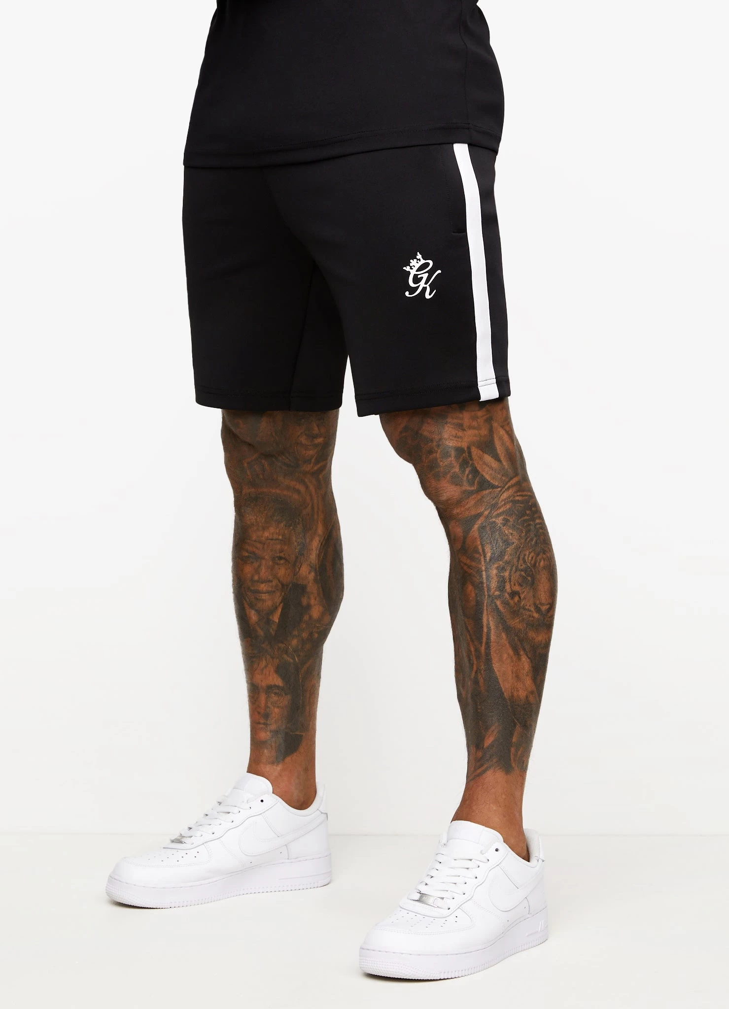 Gym King Core Plus Poly Short - Black 9 Gym King Core Plus Poly Short - Black - Image 7