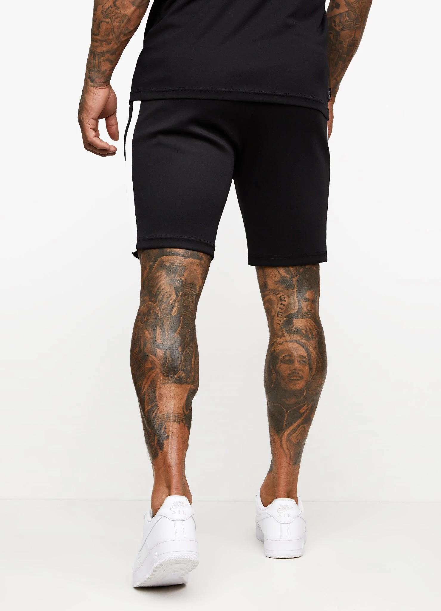 Gym King Core Plus Poly Short - Black 11 Gym King Core Plus Poly Short - Black - Image 9