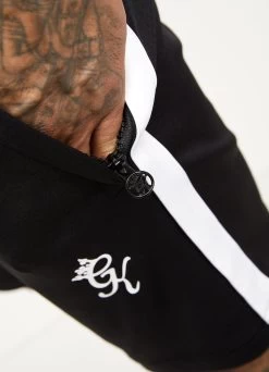Gym King Core Plus Poly Short - Black 21 Gym King Core Plus Poly Short - Black -Fit Wear Shop COREPOLYTEE SHORT BLACKWHITESST C21N7SHR C21N2 94