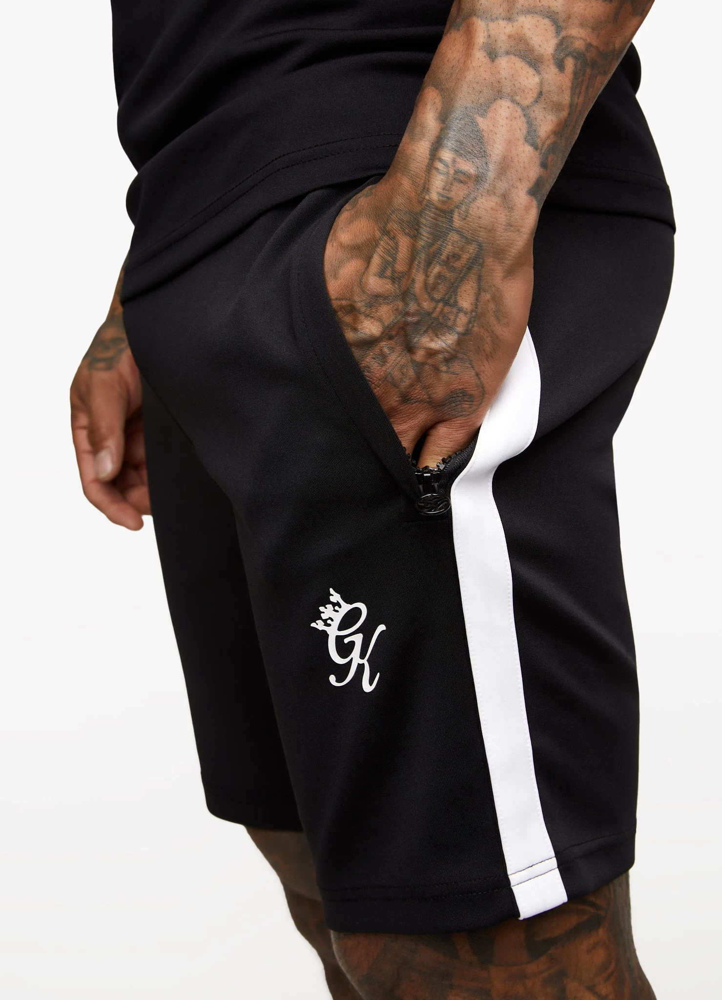 Gym King Core Plus Poly Short - Black 7 Gym King Core Plus Poly Short - Black - Image 5