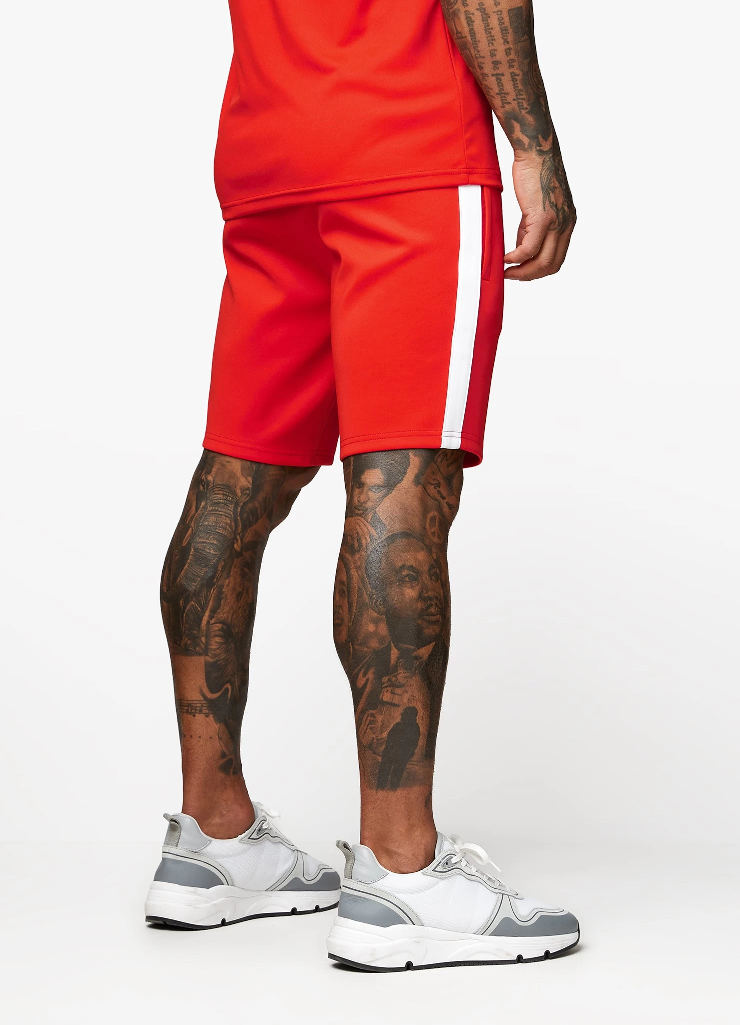 Gym King Core Plus Poly Short - Chilli Red 11 Gym King Core Plus Poly Short - Chilli Red - Image 9